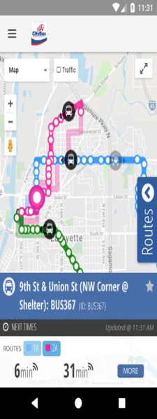 MyCityBus Screenshot3