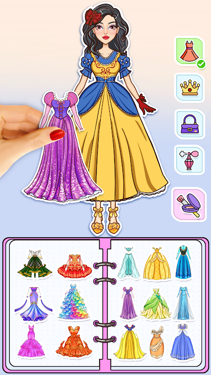 DIY Paper Doll Dress Up Games Screenshot3