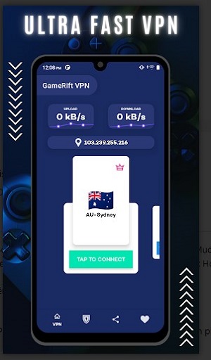 GameRift VPN - SecureVPN Proxy Screenshot2