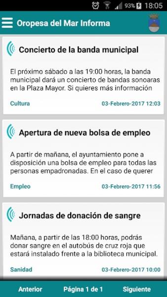 Oropesa del Mar Informa Screenshot3