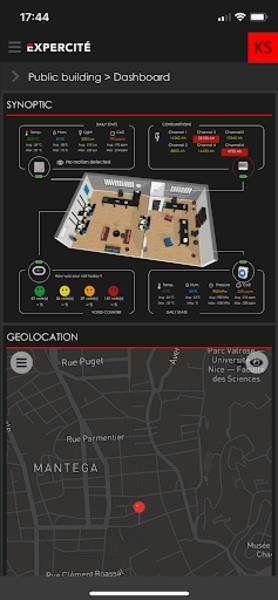 Expercité IOT Platform Screenshot4