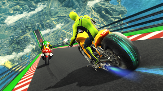 Super Hero Game - Bike Game 3D Screenshot1