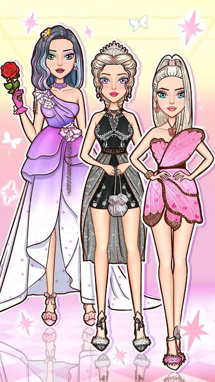 DIY Paper Doll Dress Up Games Screenshot1