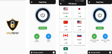 King Proxy Super Fast VPN Screenshot5