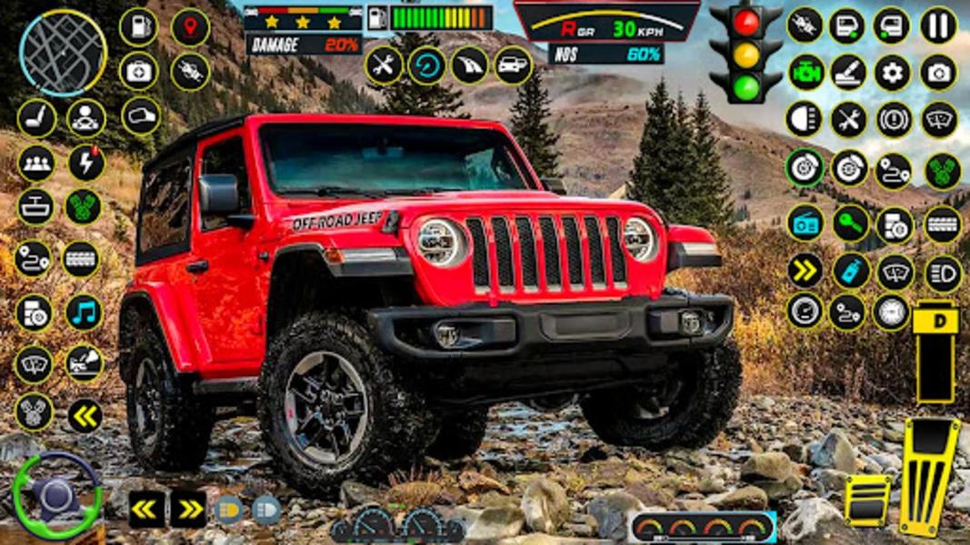 US Suv Jeep Driving: 4x4 Games Screenshot3