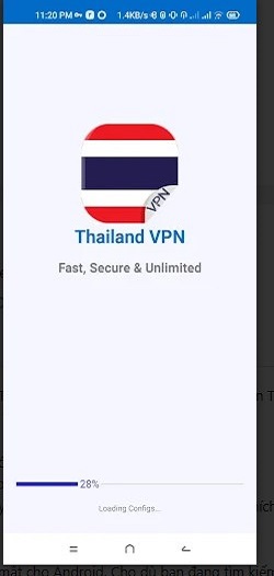 VPN Thái Lan Screenshot2