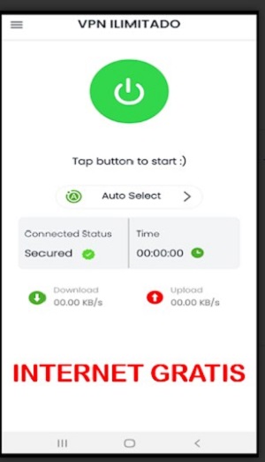 Secure VPN: internet ilimitado Screenshot1