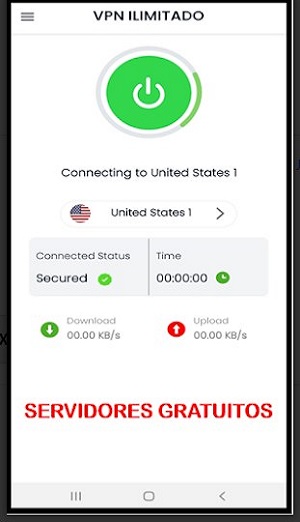 Secure VPN: internet ilimitado Screenshot3