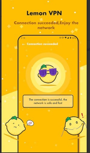 Lemon VPN - Fast & Secure Screenshot1