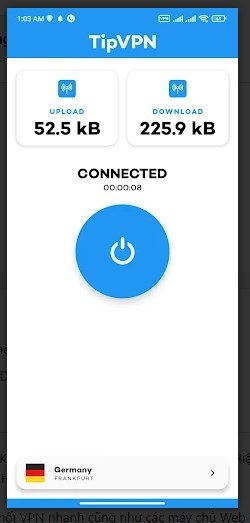 TipVPN: Fast VPN Screenshot1