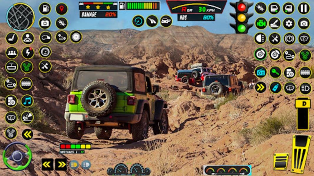 US Suv Jeep Driving: 4x4 Games Screenshot1