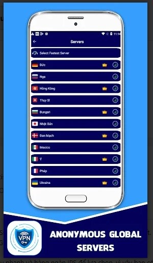 SuperG VPN – Safe Proxy VPN Screenshot1