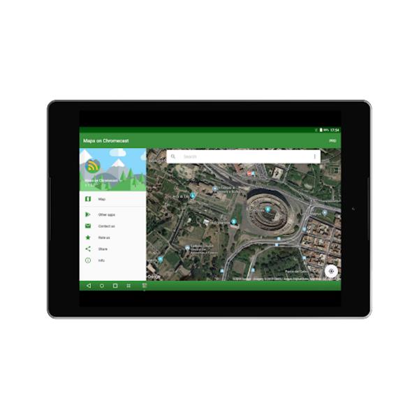 Maps on Chromecast Screenshot6