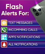 LED Flashlight - Flash Alert Screenshot3