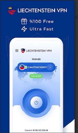 VPN Liechtenstein - Get IP Screenshot2