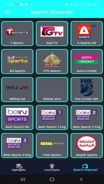 Sportzify TV Screenshot2