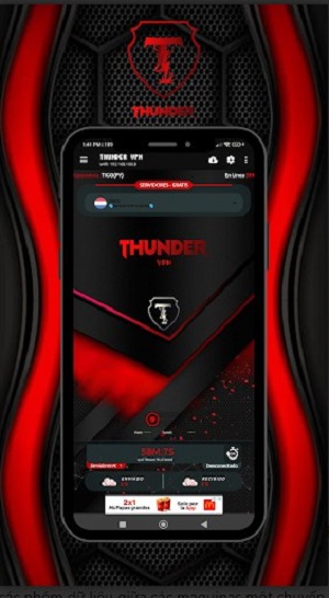 Thunder VPN: Multi countries Screenshot3