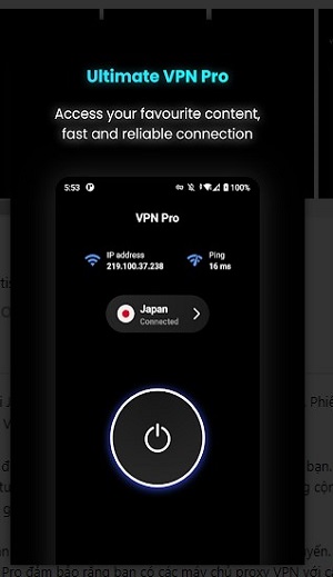 Ultimate VPN Pro - Fast & Safe Screenshot1