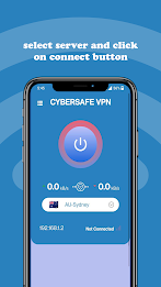 CyberSafe VPN - Faster & Safe Screenshot1