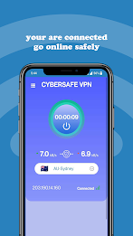 CyberSafe VPN - Faster & Safe Screenshot2