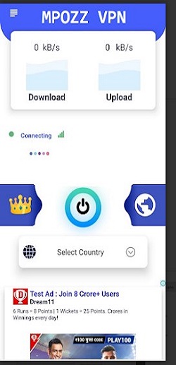 MPOZZ VPN - Fast & Secure Screenshot2