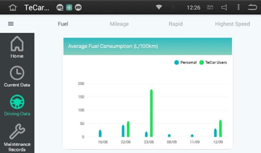 TeCar-HeadUnit Screenshot1