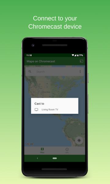 Maps on Chromecast Screenshot12