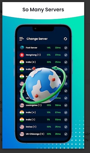 VPN Plus Proxy and Safe Screenshot2