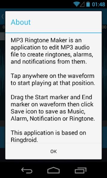 MP3 Ringtone Maker Screenshot4