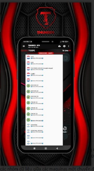 Thunder VPN: Multi countries Screenshot1