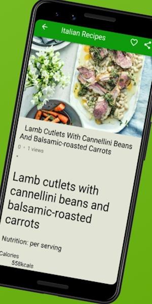 Italian Recipes Screenshot1