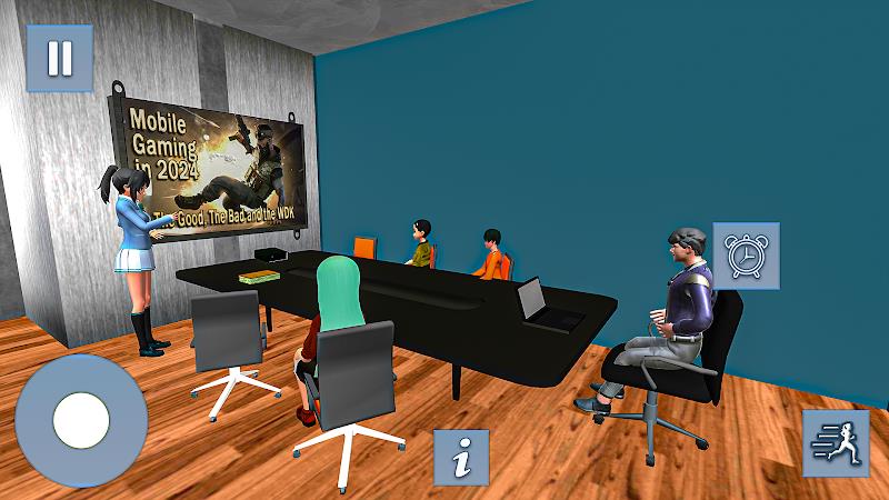 Anime Games: Office Girl Sim Screenshot19