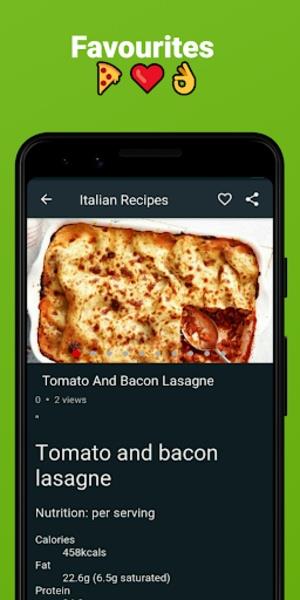 Italian Recipes Screenshot5