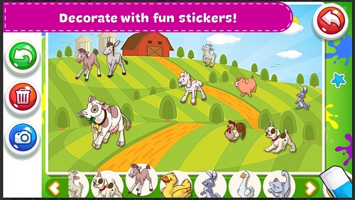 Coloring Book - Kids Paint Screenshot1