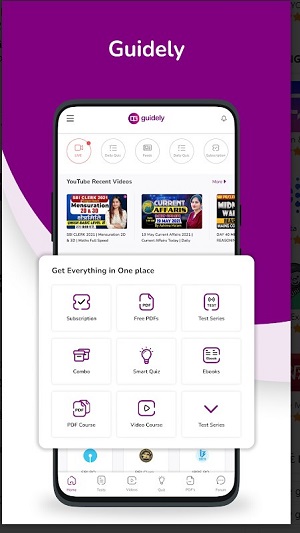 Guidely: Exam Preparation App Screenshot3