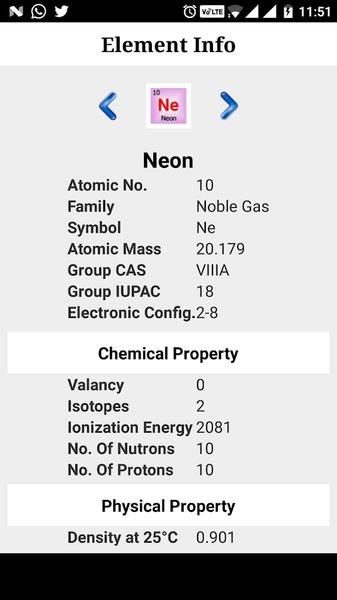 Complete Periodic Table Screenshot3