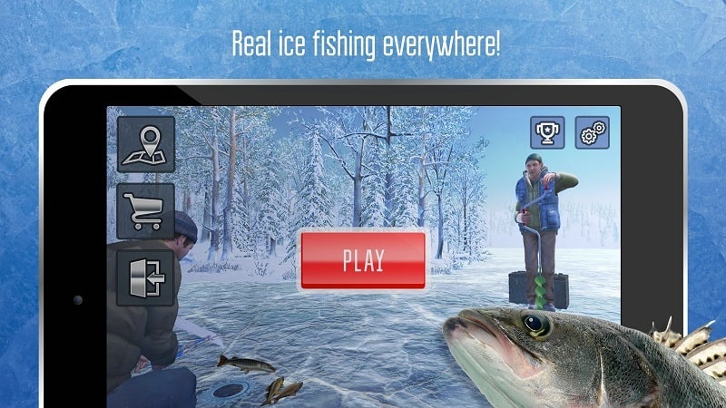 Ice fishing simulator Screenshot3