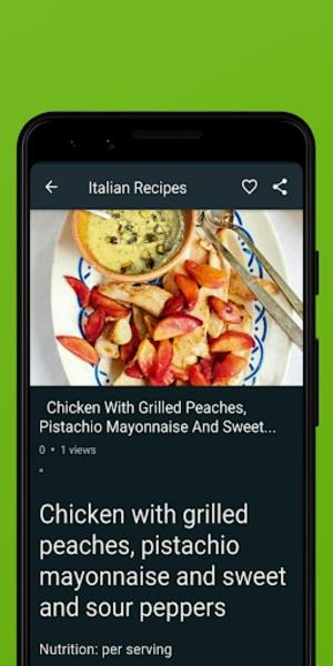 Italian Recipes Screenshot3