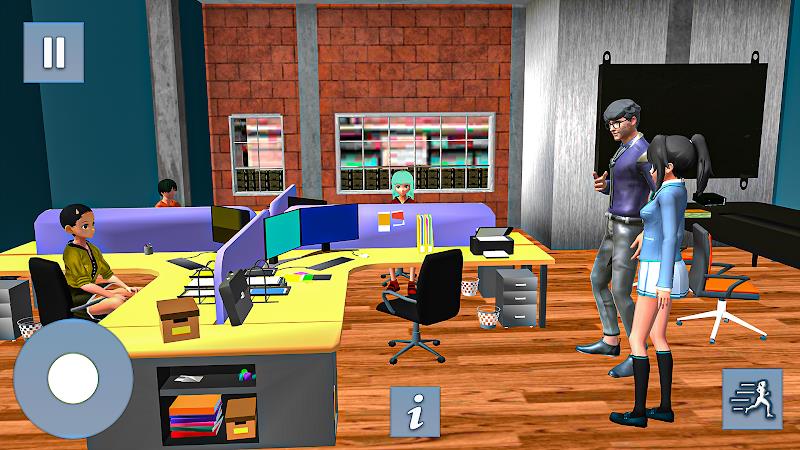 Anime Games: Office Girl Sim Screenshot25