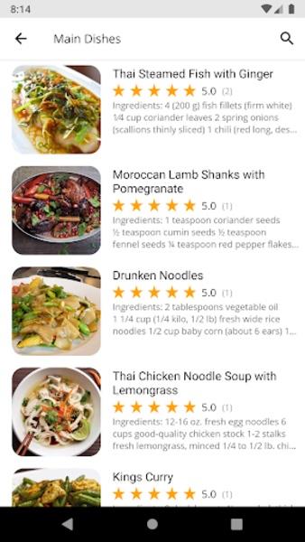 Thai Recipes Screenshot5