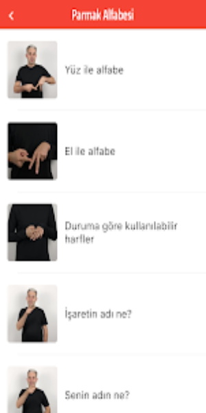 Türk İşaret Dili Screenshot2