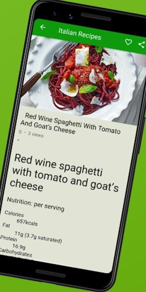 Italian Recipes Screenshot2