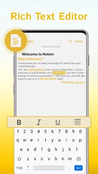 iNotepad Screenshot4