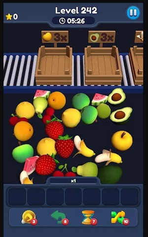 Food Match 3D: Tile Puzzle Screenshot1