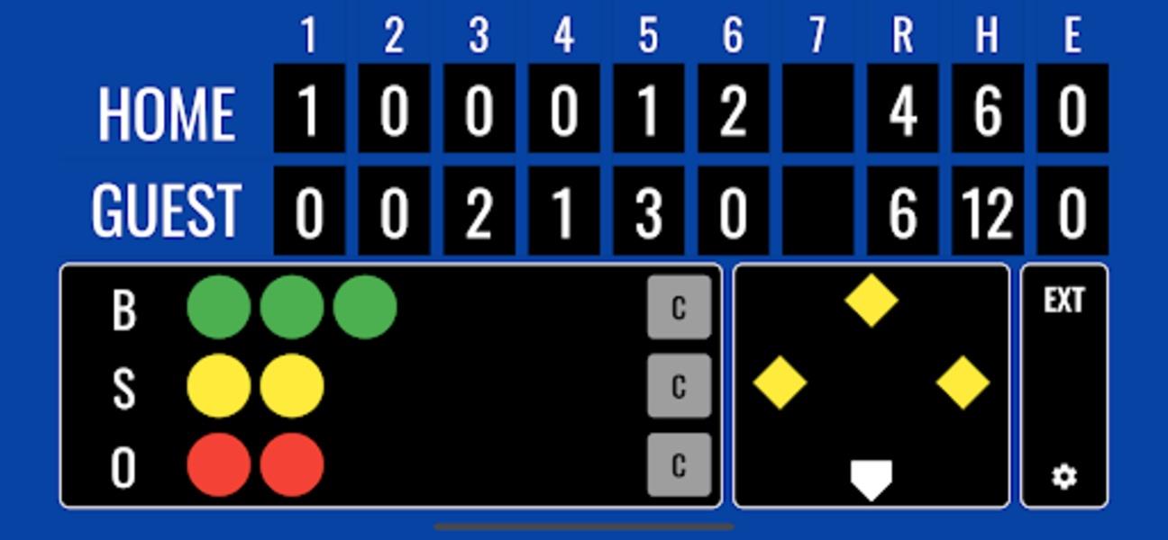 Softball Score Screenshot7