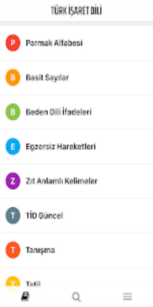 Türk İşaret Dili Screenshot1