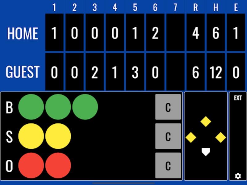 Softball Score Screenshot3