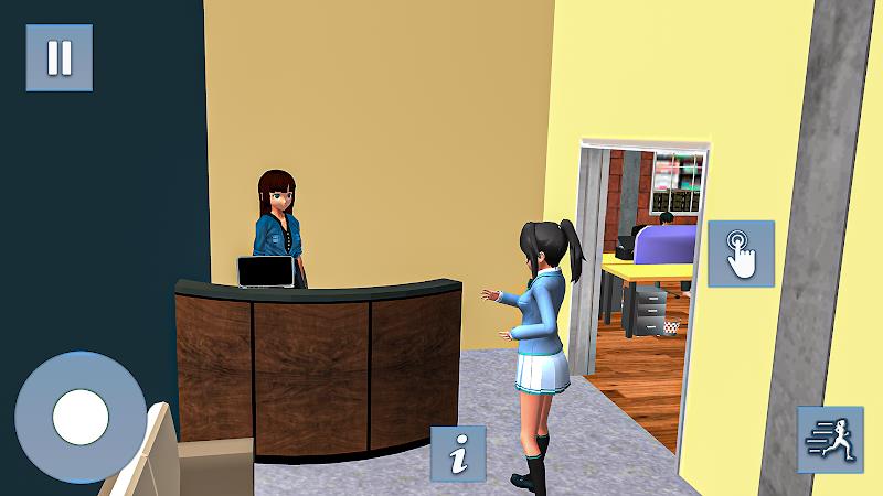 Anime Games: Office Girl Sim Screenshot3