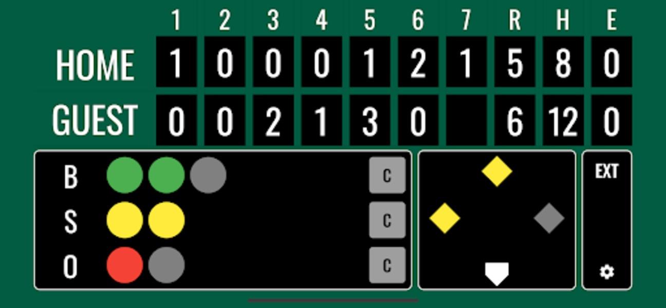 Softball Score Screenshot6