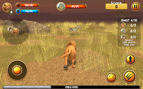 Wild Lion Simulator 3D Screenshot6